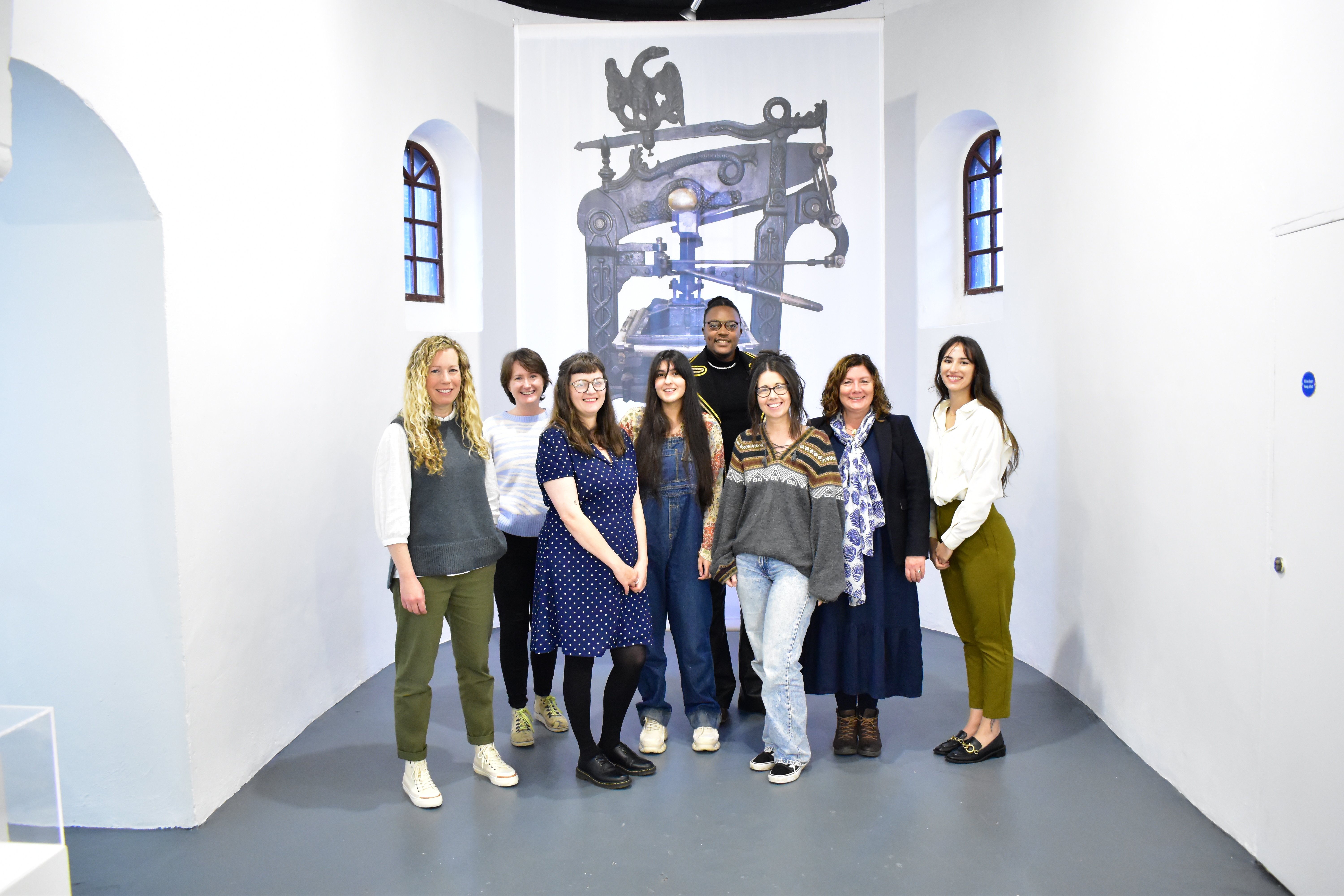 Group photograph of Mission Gallery Staff