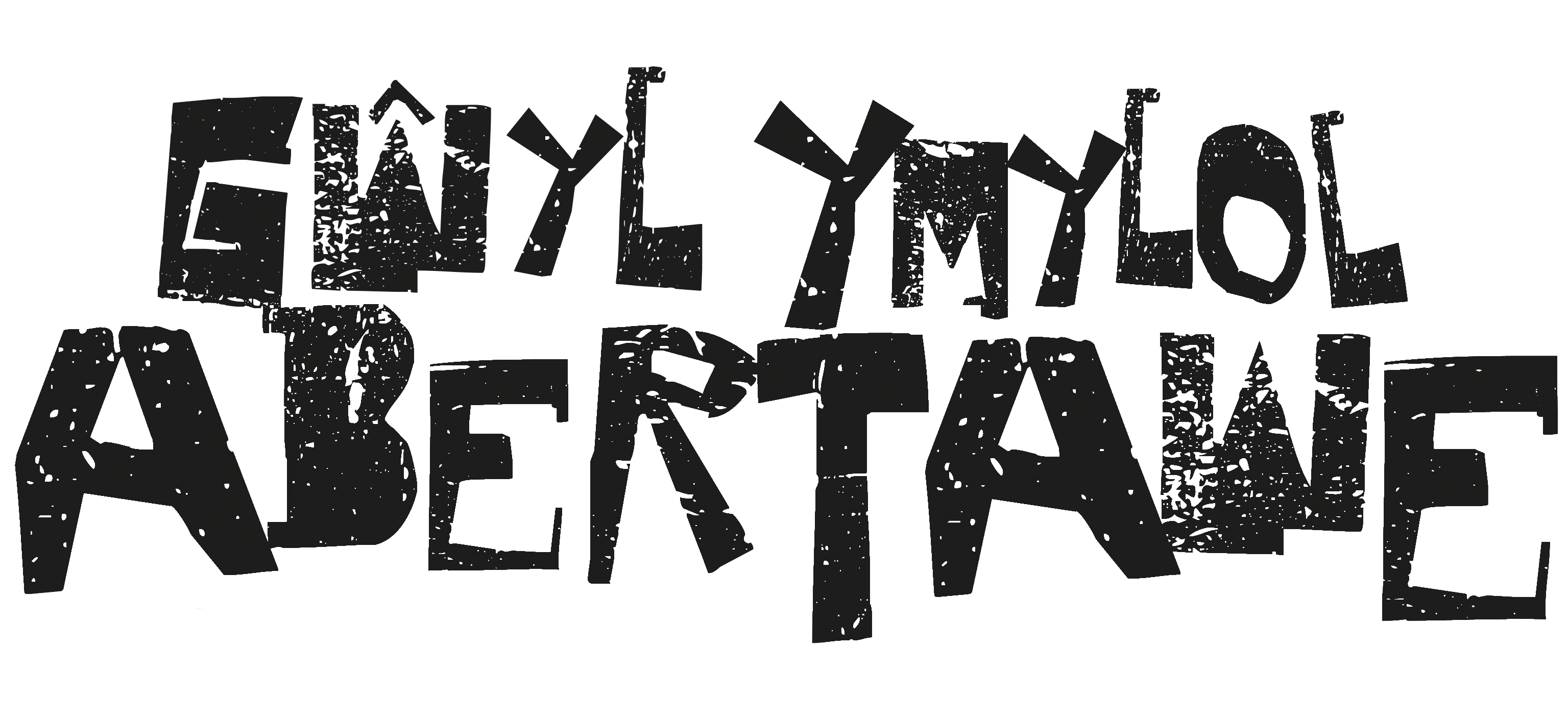 Logo Gwyl ymylol Abertawe