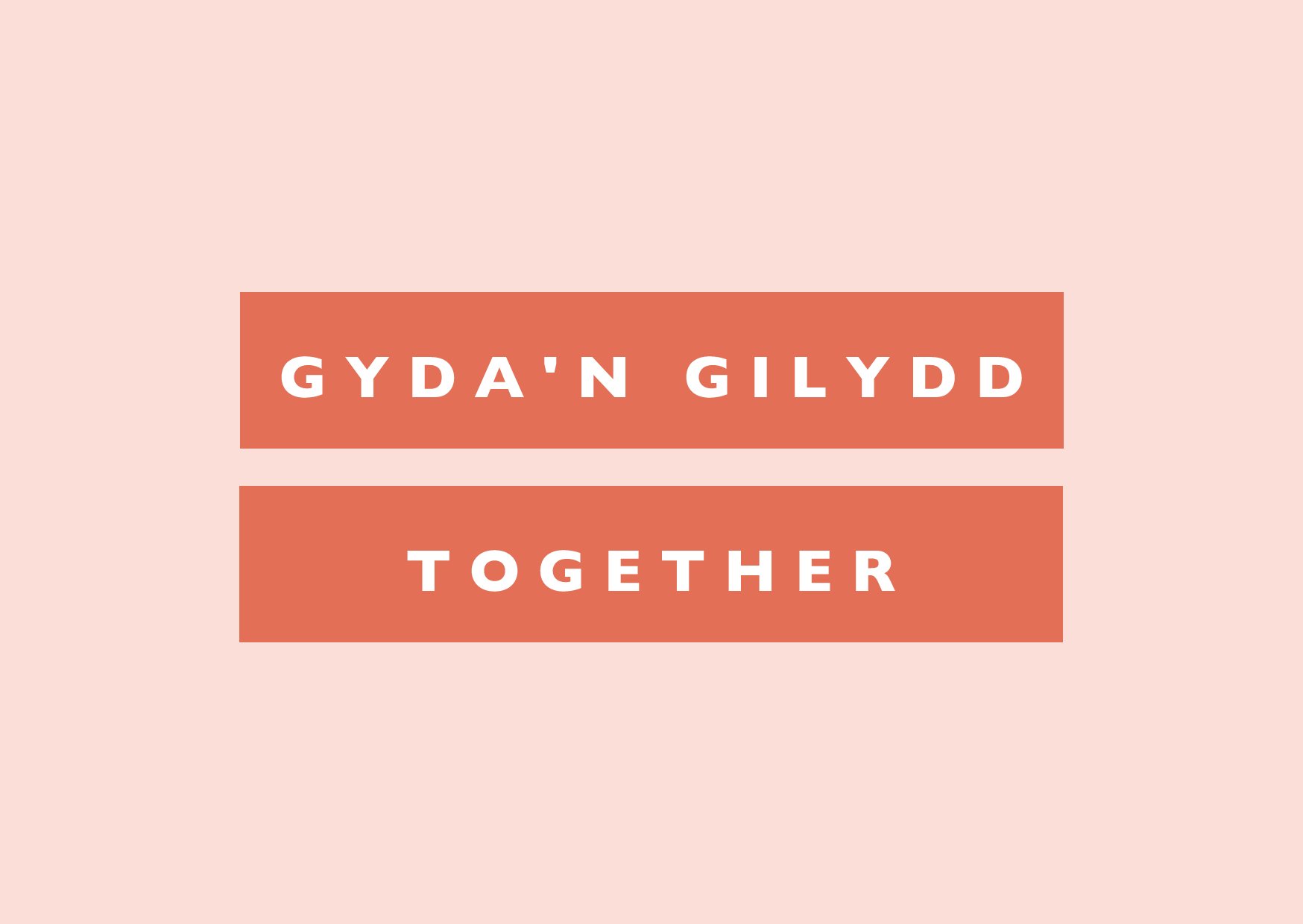 Logo Gyda'n Gilydd / Together Logo Gyda'n Gilydd / Together