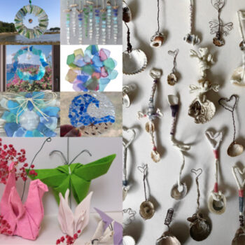 Dewch i wneud eich addurn eich hun gyda'r artistiaid Lowri Ann, Lisa Burkl a Weixin Liu-Penwythnos Celfyddydau Abertawe