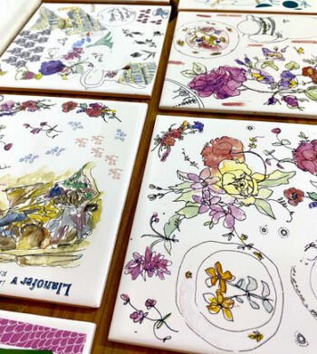 Gweithdy seramig i'r teulu - Gweithdy addurno plât