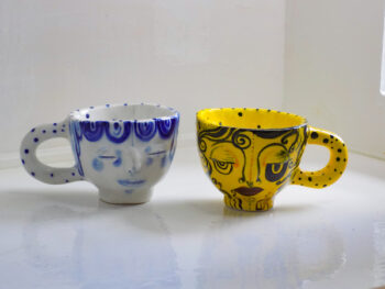 Mygiau Espresso Ceramig Bach