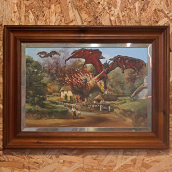 Uwchgylchu Bydoedd: Ail-ddychmygu Celf Ail-law Drwy Baentio, yng nghwmni’r Artist Rhys Cannon