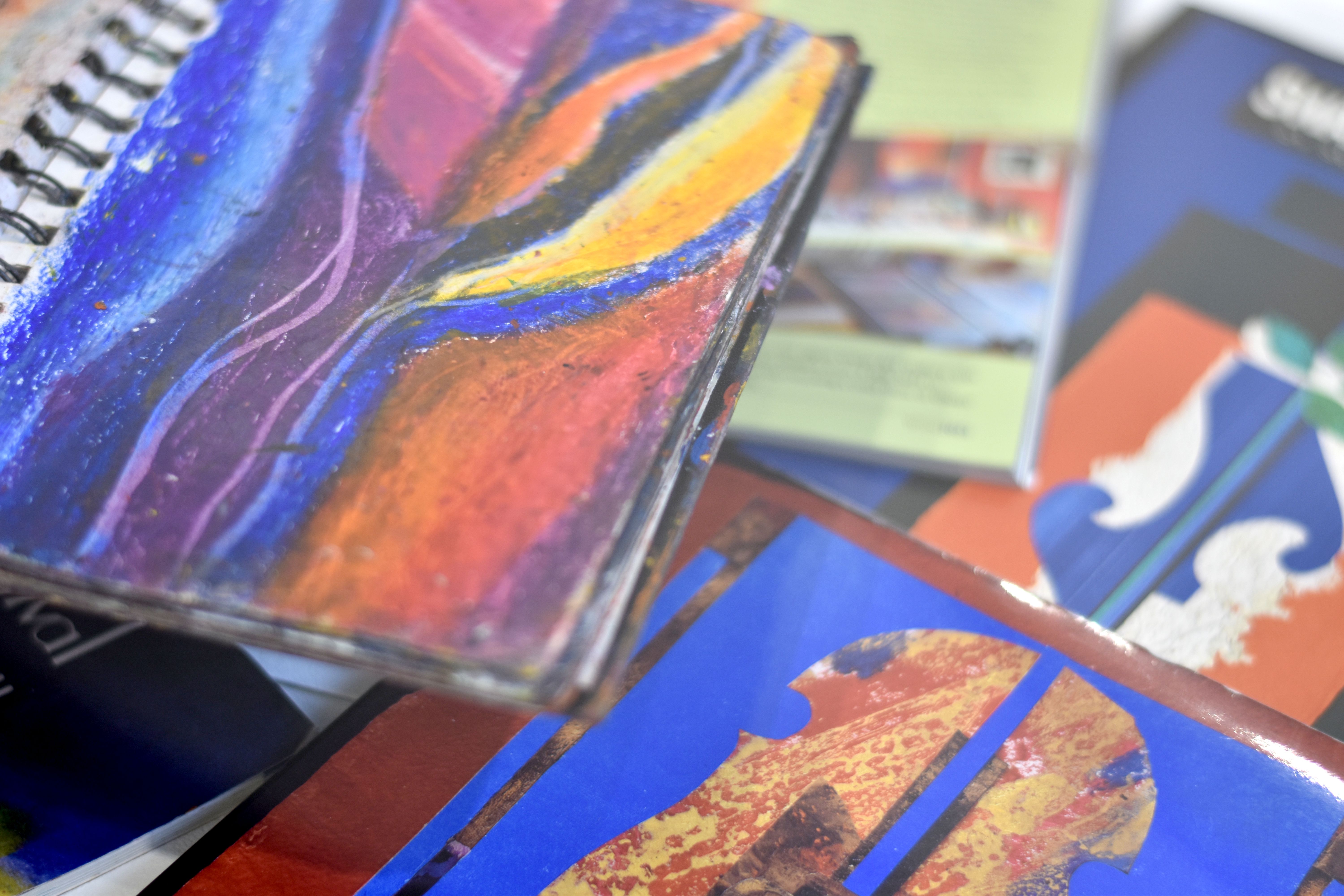 Close up of Glenys Cour's sketchbook Close up of Glenys Cour's sketchbook